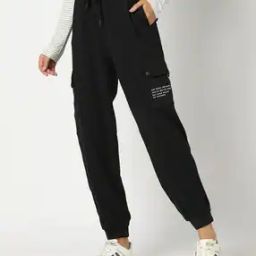 Women Relaxed Fit Joggers-image-87