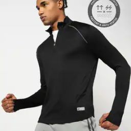 Men Regular Fit High-Neck T-Shirt-image-59