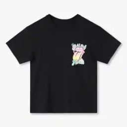 Girls Graphic Print Crew-Neck T-Shirt-image-30