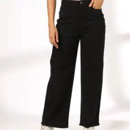 Women High-Rise Straight Fit Jeans-image-38