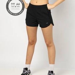 Women Regular Fit Mesh Paneled Shorts-image-29