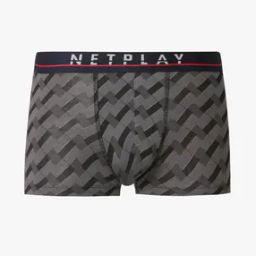 Printed Trunks with Elasticated Waist-image-61