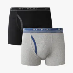 Pack of 2 Boxers with Logo Waistband-picture-26