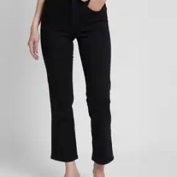 Women Mid-Rise Bootcut Jeans-image-39
