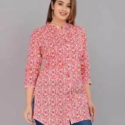 Floral Print Cotton Tunic-picture-48