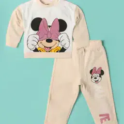 Minnie Mouse Print Top & Pants Set-picture-31