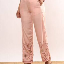 Palazzos with Embroidered Hems-image-77