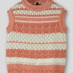 Girls Knitted Round-Neck Sweater-picture-12
