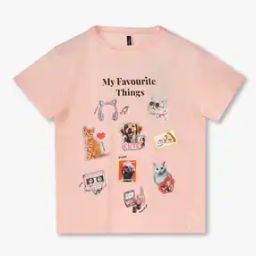 Girls Graphic Print Crew-Neck T-Shirt-image-29