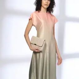 Women Ombre-Dyed A-Line Dress-image-66
