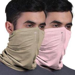 Pack of 2 Men Logo Print Bandanas-image-30