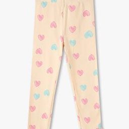 Girls Printed Leggings-33