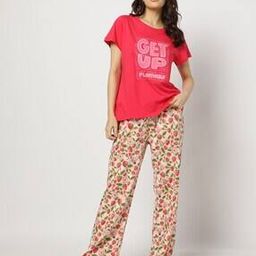 Women Printed Relaxed Fit Pyjamas-picture-6
