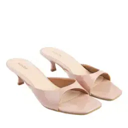 Open-Toe Kitten Heeled Sandals-21