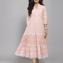 Women Floral Print Anarkali Kurta-28