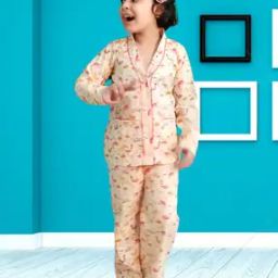 Girls Printed Lounge Pants & Top Set-image-11