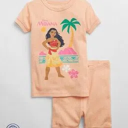 gap kids Moana Print Round-Neck T-Shirt with Shorts-picture-35