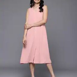 Button-Down A-Line Dress-6