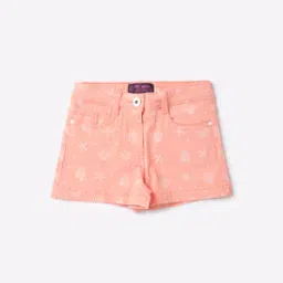 Graphic Print Shorts-image-0