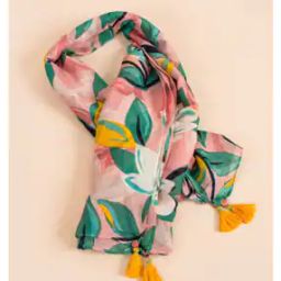 Floral Print Scarf -picture-46