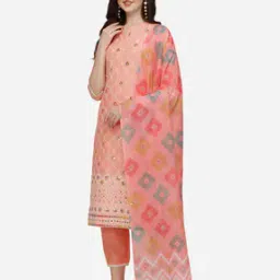 Embellished Straight Kurta with Pants & Dupatta-image-33