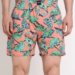 Graphic Print Boxers with Elasticated Waistband-picture-18