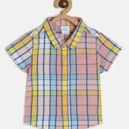 Checked Cotton Shirt-image-40