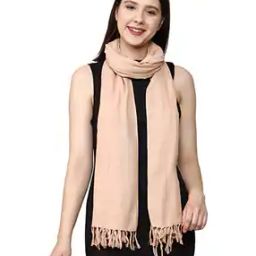 Women Cotton Stole with Tessels-image-9