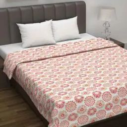144 TC Floral Print Double Dohar-40