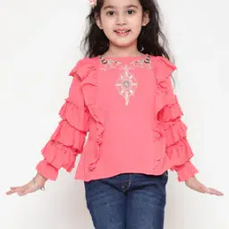 Embroidered Round-Neck Top-picture-48