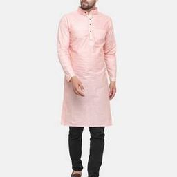 Men Regular Fit Long Kurta-32
