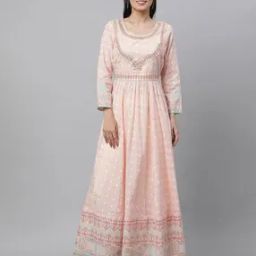 Women Printed Fit & Flare Dress-image-49
