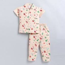 Boys Cotton Cartoon Nightsuit Set-picture-33