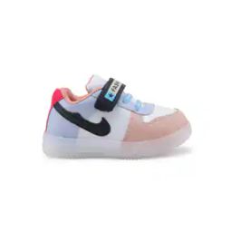 Boys Colourblock Lace-Up LED Sneakers-image-12