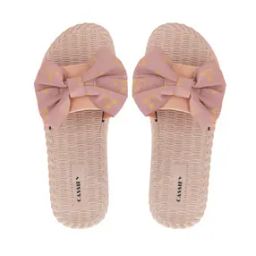 Women Typographic Print Slip-On Slides-40