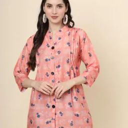 Women Floral Print Fitted Tunic-picture-14