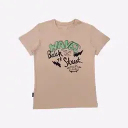 Typographic Print Round-Neck T-Shirt-image-68