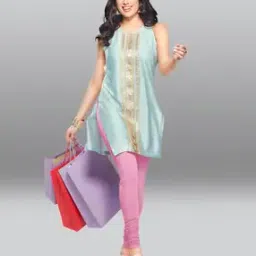 Full-Length Cotton Stretchable Leggings-image-72