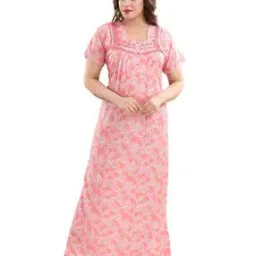 nightspree Floral Print Nightgown-picture-5