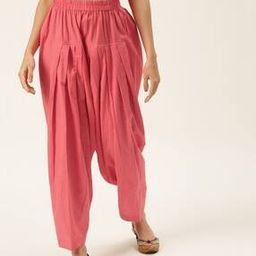 Women Pleated Salwar with Elasticated Waist-image-74