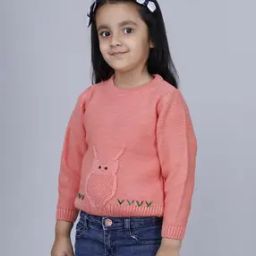 Embroidered Round-Neck Sweatshirt-image-96