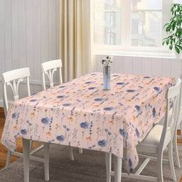 Floral Print 6-Seater Table Cover-image-99