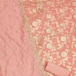 Women Floral Print 3-Piece Unstitched Dress Material-image-64