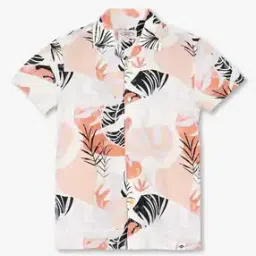 Boys Printed Relaxed Fit Shirt-image-71