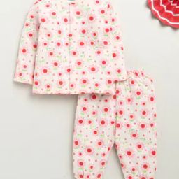 Cotton Floral Printed NightSuit-image-29