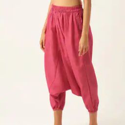 Women Relaxed Fit Harem Pants-picture-17
