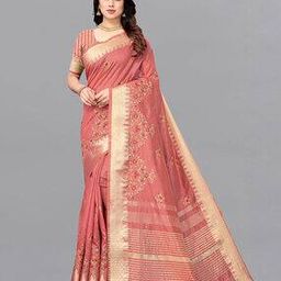 Embroidered Silk Saree-image-21