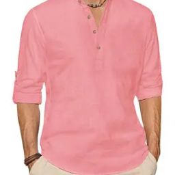 Men Slim Fit Short Kurta-image-54