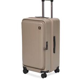 Men Striped Trolley Bag with TSA Lock-picture-33