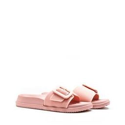 Women Typographic Print Open-Toe Slides-image-37